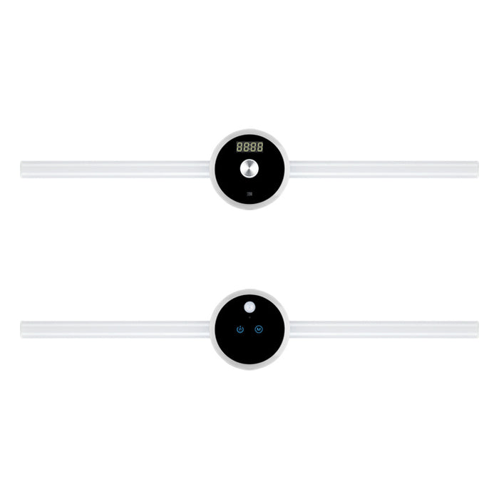 Smart Cabinet Light Clock Timing Sensor Light Removable LED Wardrobe Light Human Body Sensor Light